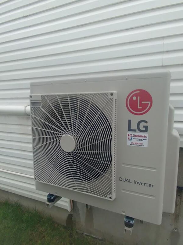 lg mini-split mcc climatisation inc.